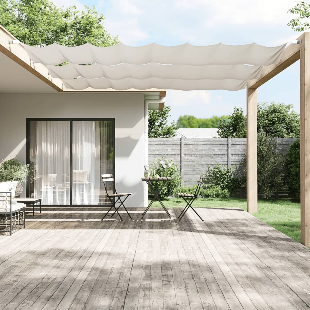 Vidaxl Luifel vertical 60x800 cm Oxford fabric white