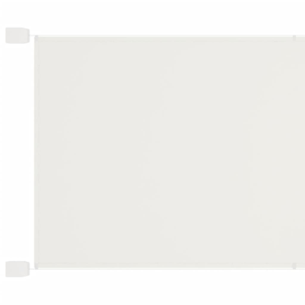 Vidaxl Luifel vertical 60x1000 cm Oxford fabric white