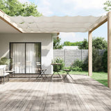 Vidaxl Luifel vertical 60x1000 cm Oxford fabric white