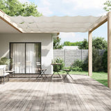 Vidaxl Luifel vertical 100x1000 cm Oxford fabric white