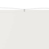 VidaXL сенник вертикален 140x420 см оксфорд плат бял