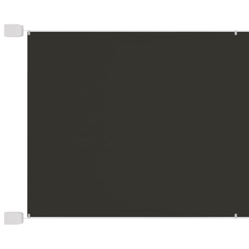 Vidaxl Luifel Vertical 60x420 cm Oxford stof Anthracite -farvet