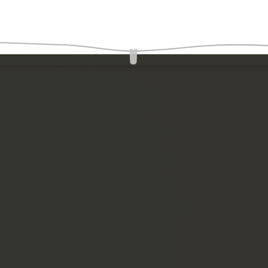 Vidaxl Luifel Vertical 60x1000 cm Oxford tkanina antracit -Sorored