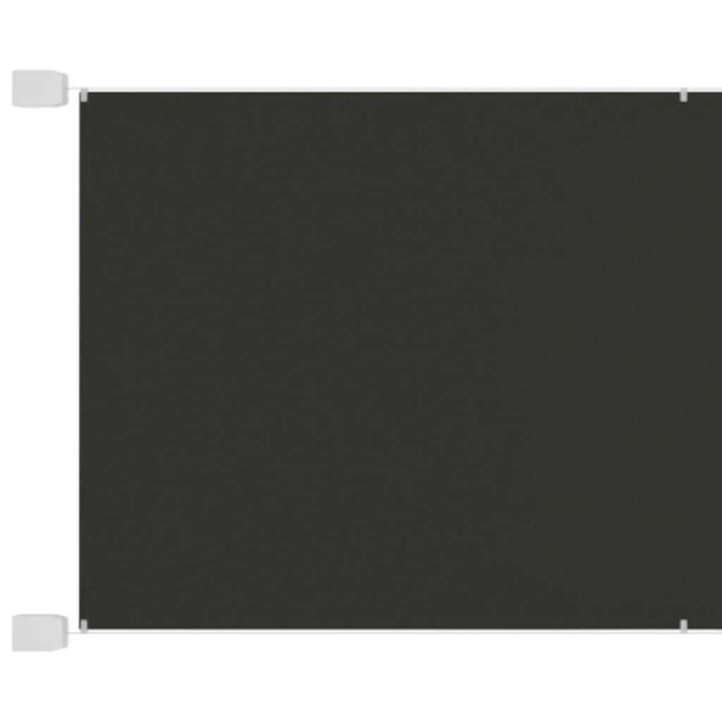 Vidaxl Luifel Vertical 100x1000 cm Oxford tkanina antracit -barvna