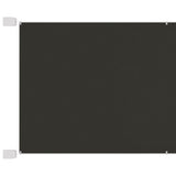 Vidaxl Luifel Vertical 100x1000 cm Oxford tkanina antracit -barvna