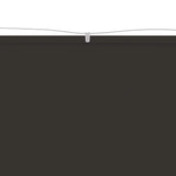 Vidaxl Luifel Vertical 100x1200 cm de tela Oxford antracita