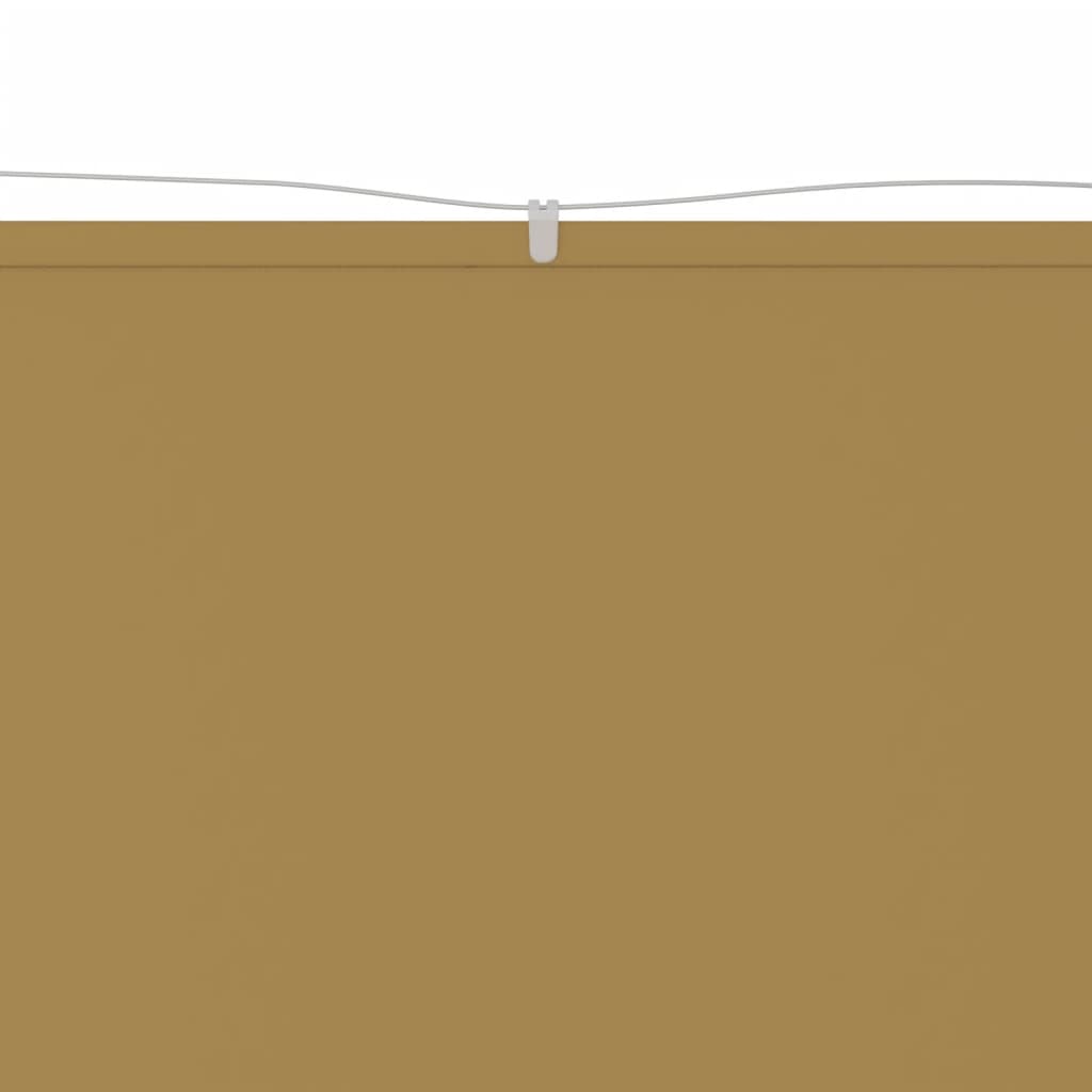 Vidaxl Luifel vertical 60x600 cm Oxford fabric beige