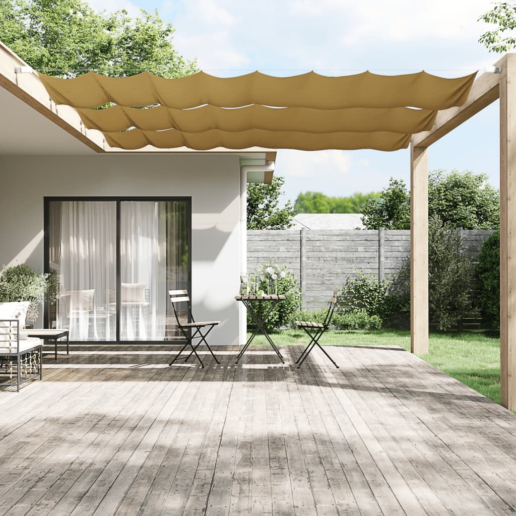 Vidaxl Luifel vertical 60x600 cm Oxford fabric beige