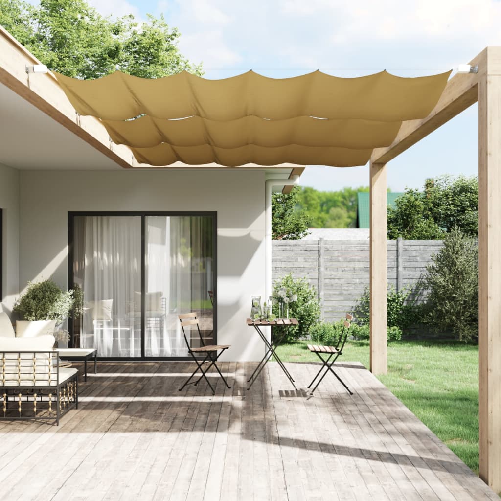 Vidaxl Luifel vertical 140x270 cm Oxford fabric beige