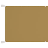 Vidaxl Luifel Vertical 140x420 cm Oxford fabric beige