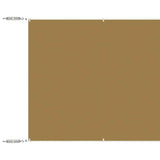 Vidaxl Luifel verticale 140x600 cm Fabric oxford beige