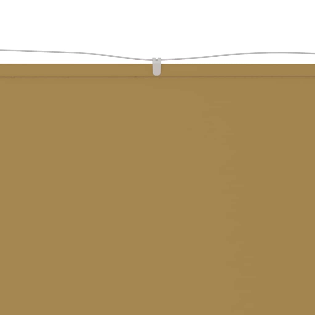 Vidaxl Luifel verticale 140x600 cm Fabric oxford beige