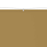 Vidaxl Luifel verticale 140x600 cm Fabric oxford beige