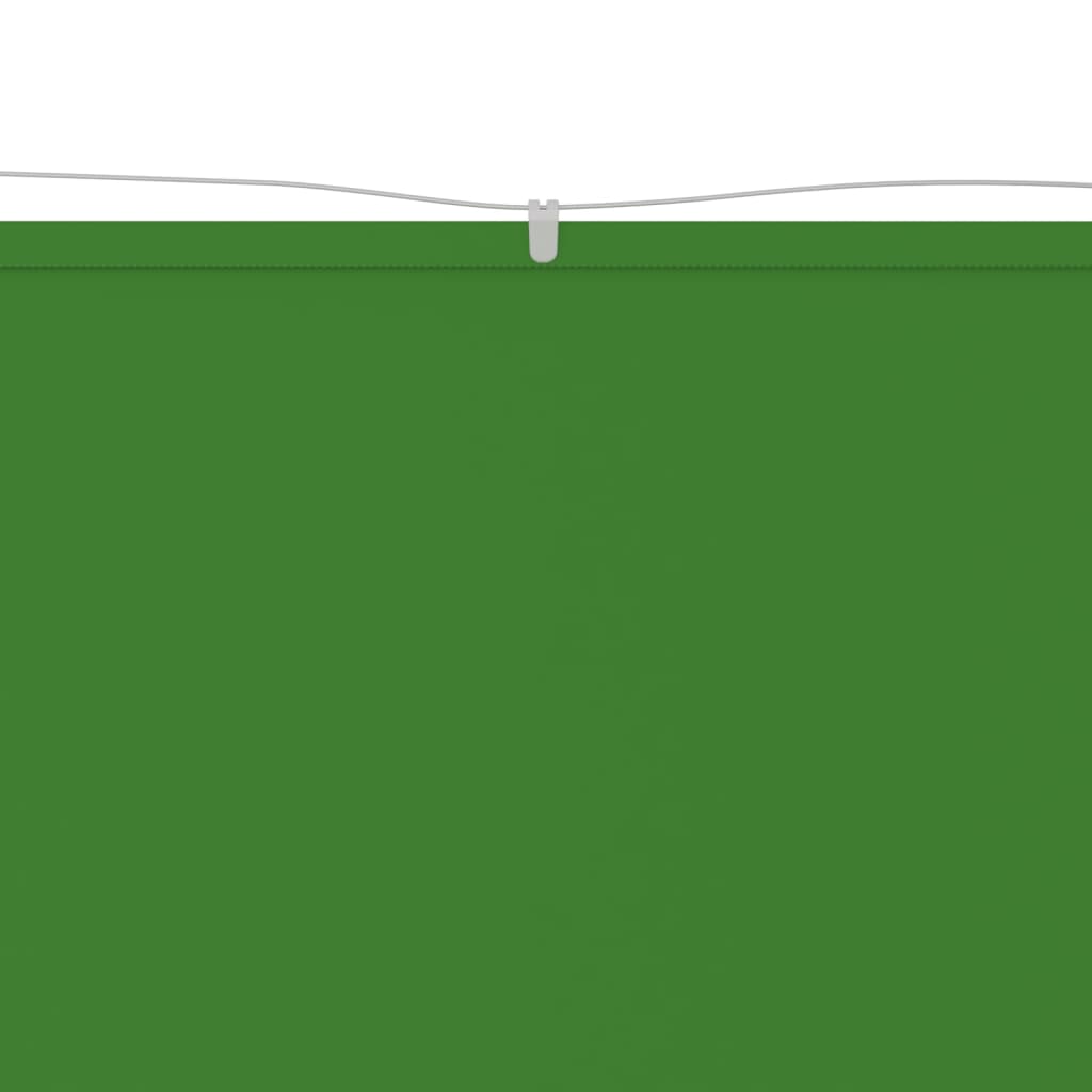Vidaxl Luifel Vertical 60x600 cm Oxford tissu vert clair