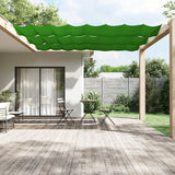 Vidaxl Luifel Vertical 60x600 cm Oxford tissu vert clair