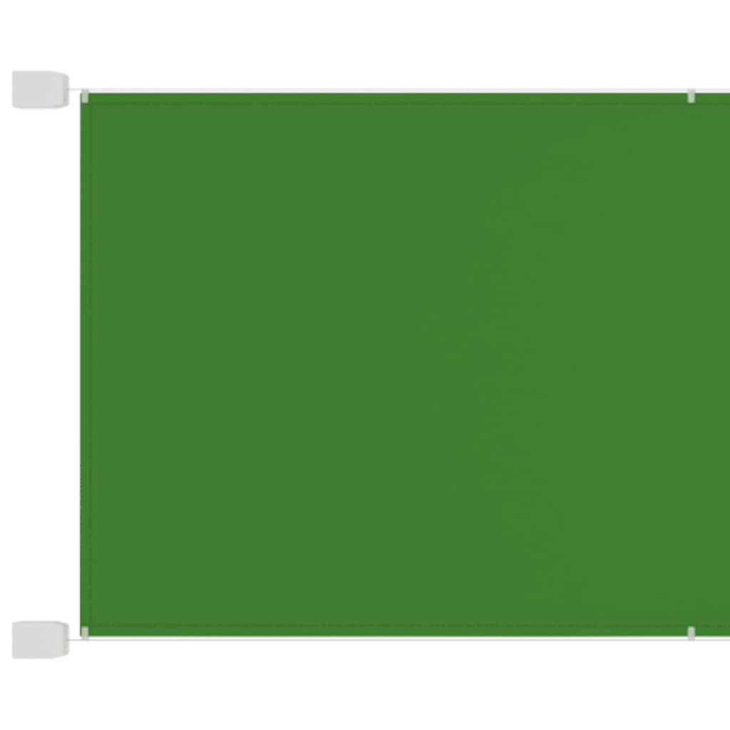 Vidaxl Luifel Vertical 100x1000 cm Oxford tissu vert clair