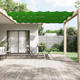 Vidaxl Luifel Vertical 100x1000 cm Oxford tissu vert clair