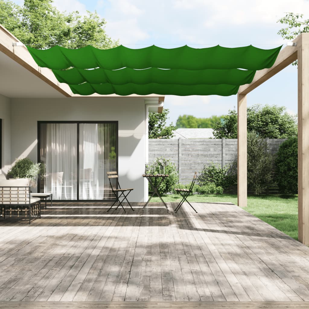 Vidaxl luifel vertikální 140x800 cm Oxford tkanina světle zelená