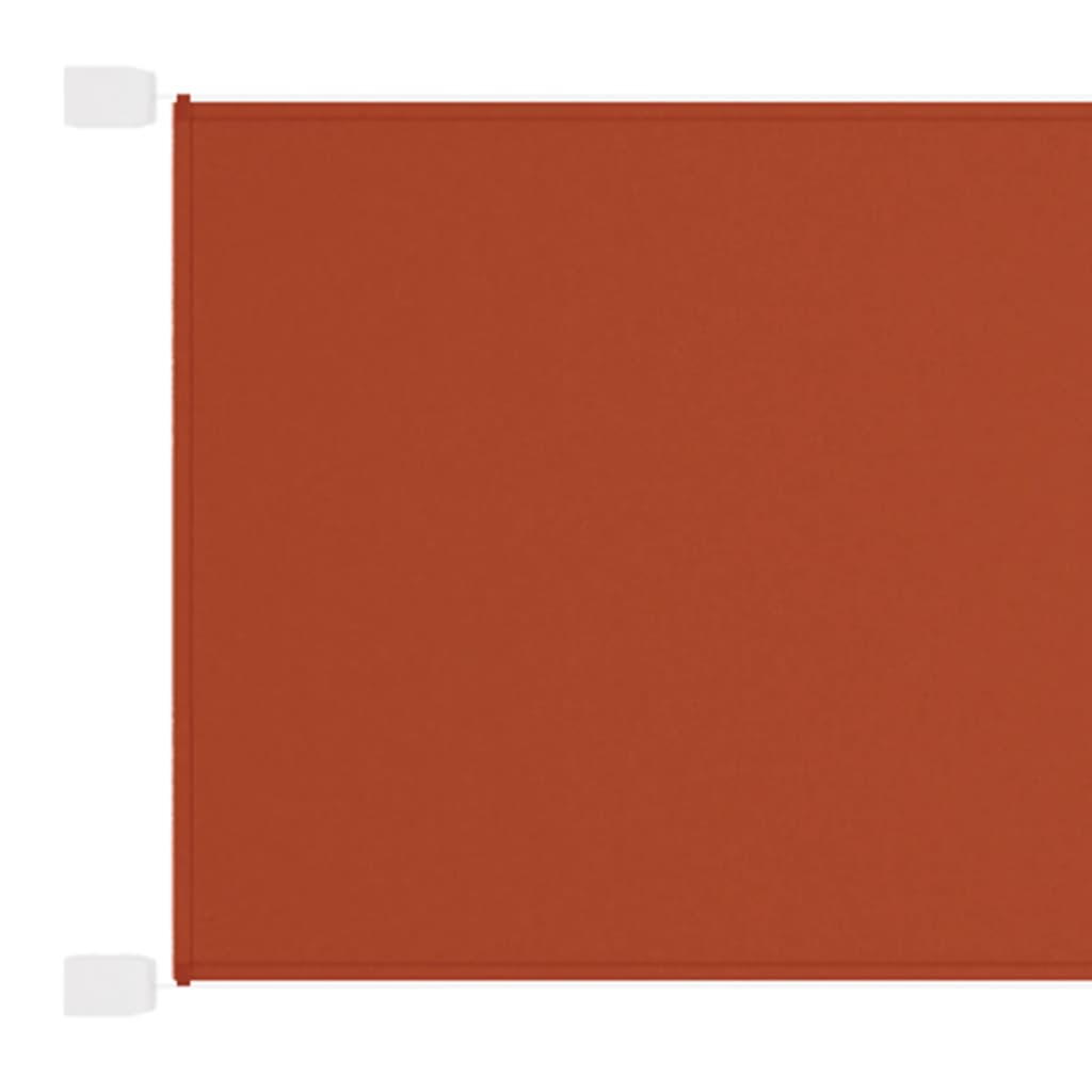Vidaxl luifel pionowy 60x360 cm Oxford Fabric Treacotta -Colored