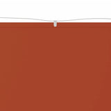 Vidaxl luifel pionowy 60x360 cm Oxford Fabric Treacotta -Colored