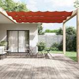 Vidaxl Vertical Awning 100x1200 cm Oxford Fabric Terracotta Color