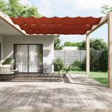 Vidaxl luifel vertikální 180x800 cm oxford tkanina terakota -