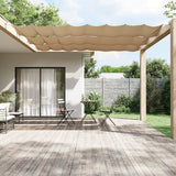 Vidaxl Luifel vertical 60x1000 cm Oxford fabric taupe