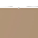 Vidaxl Luifel vertical 100x1200 cm Oxford fabric taupe
