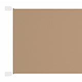 Vidaxl Luifel verticale 140x360 cm tessuto oxford taupe