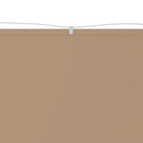 Vidaxl Luifel verticale 140x360 cm tessuto oxford taupe