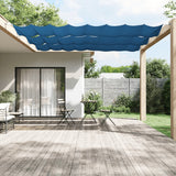 Vidaxl Luifel verticale 60x360 cm tessuto blu blu