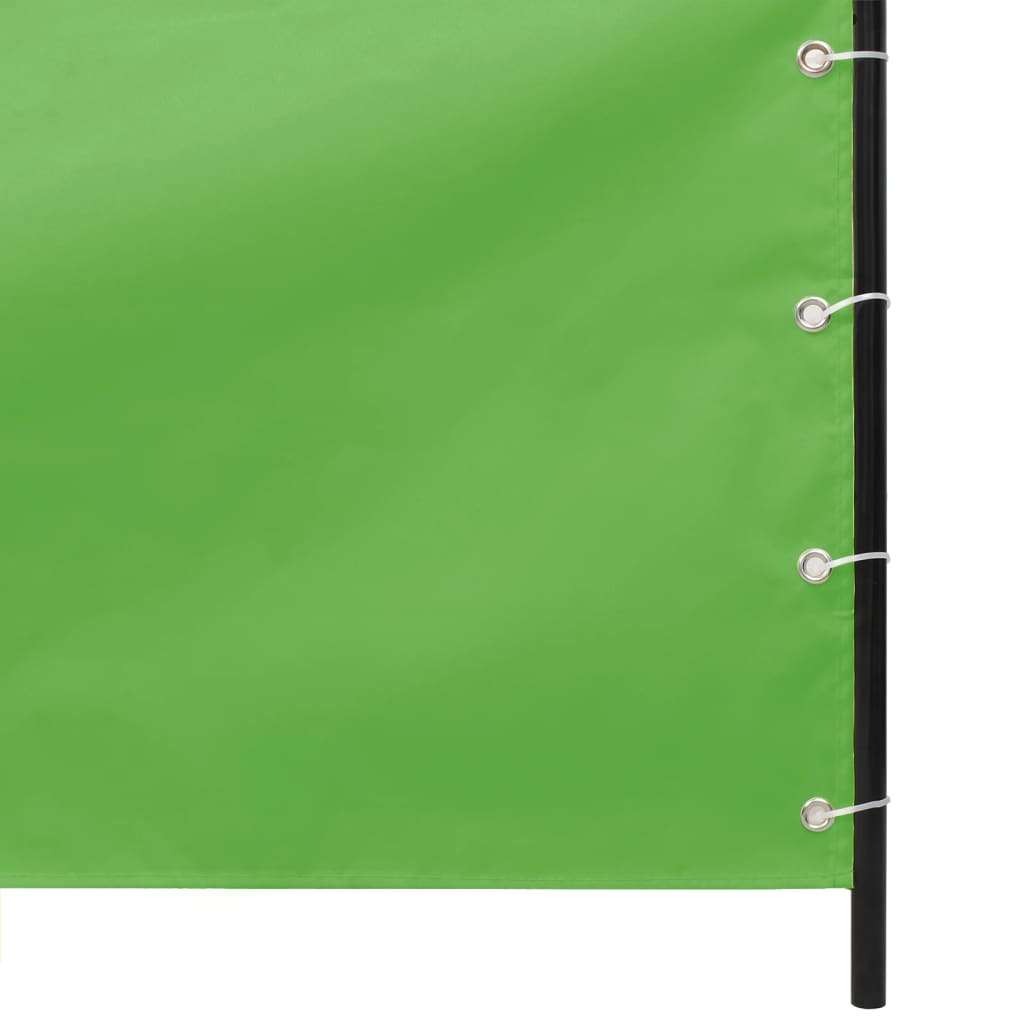 Obrazovka balkonu Vidaxl 80x240 cm Oxfordská textilie světle zelená