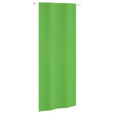 Obrazovka balkonu Vidaxl 100x240 cm oxfordská látka světle zelená