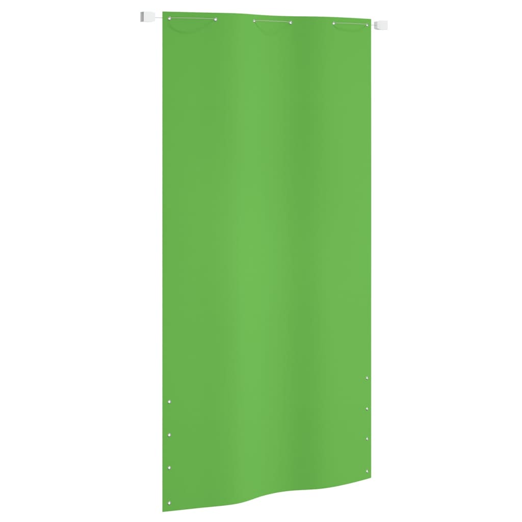 Vidaxl Balcony screen 120x240 cm Oxford fabric light green
