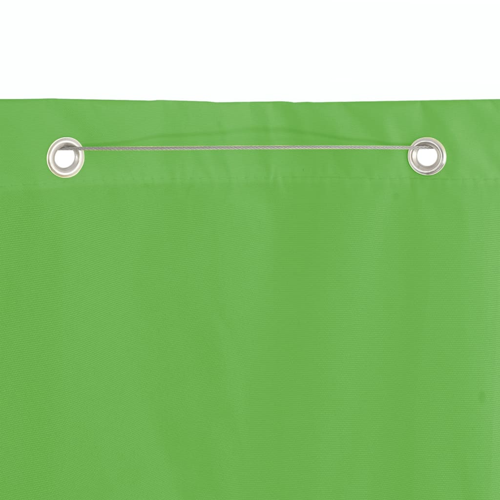 Vidaxl Balkon ekran 140x240 cm Oxford Fabric Light Green