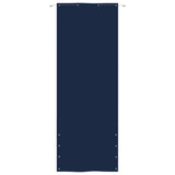 Vidaxl balcony screen 80x240 cm oxford fabric blue