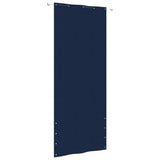 Vidaxl Balkon zaslon 100x240 cm Oxford tkanina modra
