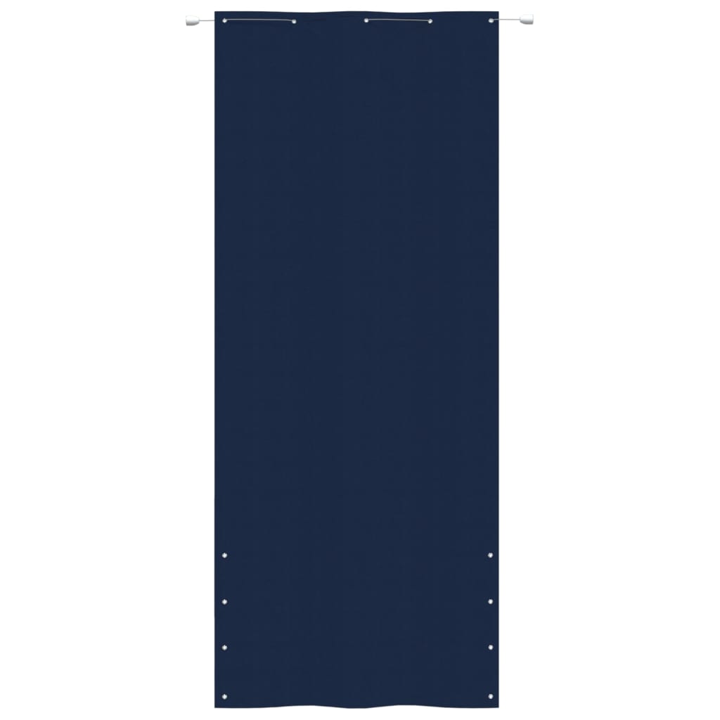 Vidaxl Balkon zaslon 100x240 cm Oxford tkanina modra