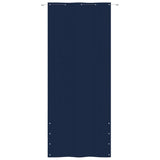 Vidaxl Balkon zaslon 100x240 cm Oxford tkanina modra