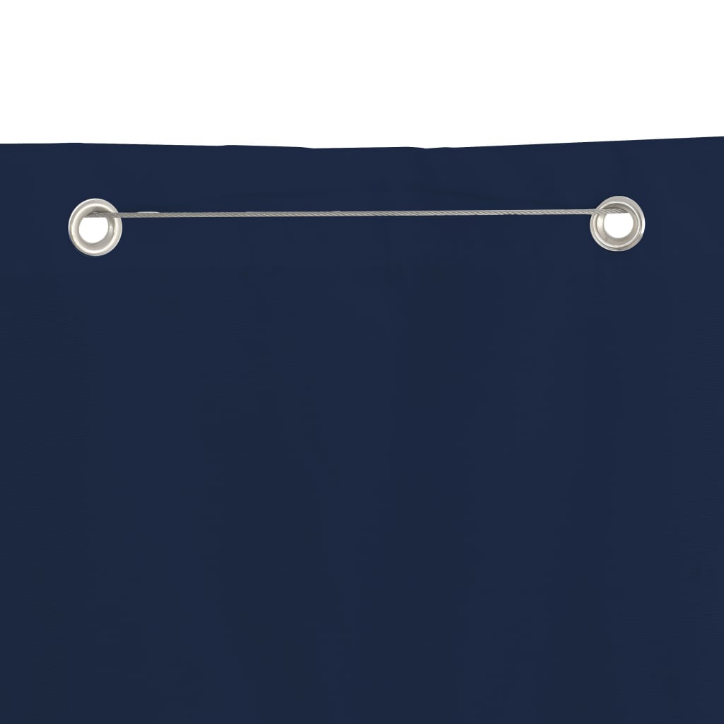 Vidaxl Balkon zaslon 100x240 cm Oxford tkanina modra