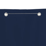 Vidaxl Balkon zaslon 100x240 cm Oxford tkanina modra