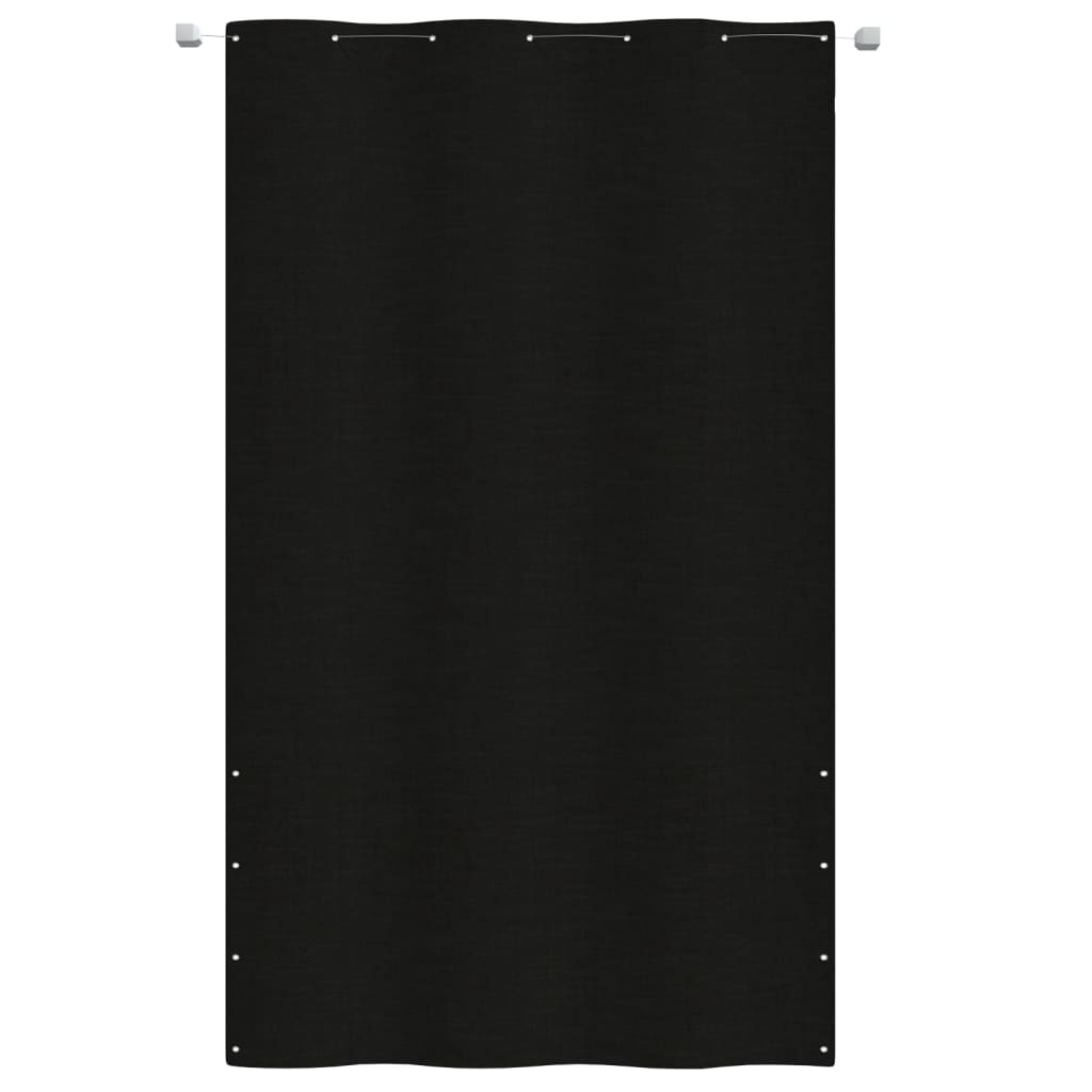 Obrazovka balkonu Vidaxl 140x240 cm oxford textilie černá