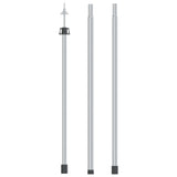 Vidaxl Luifelstok Telescopic 102-260 cm Aluminum