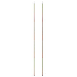 Vidaxl Sunset Poles 2 St 200 cm galvanizovaná ocel