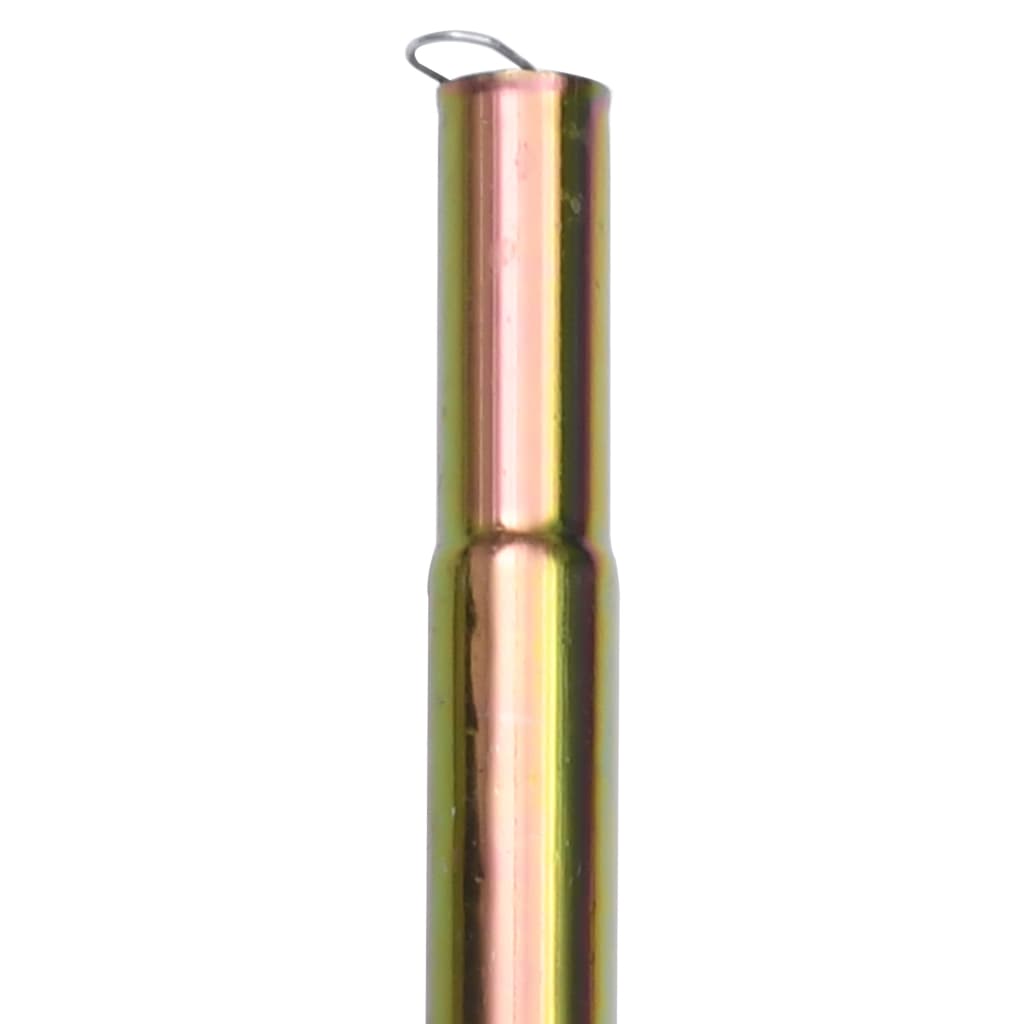 Vidaxl Sunset Poles 2 St 200 cm galvanizovaná ocel