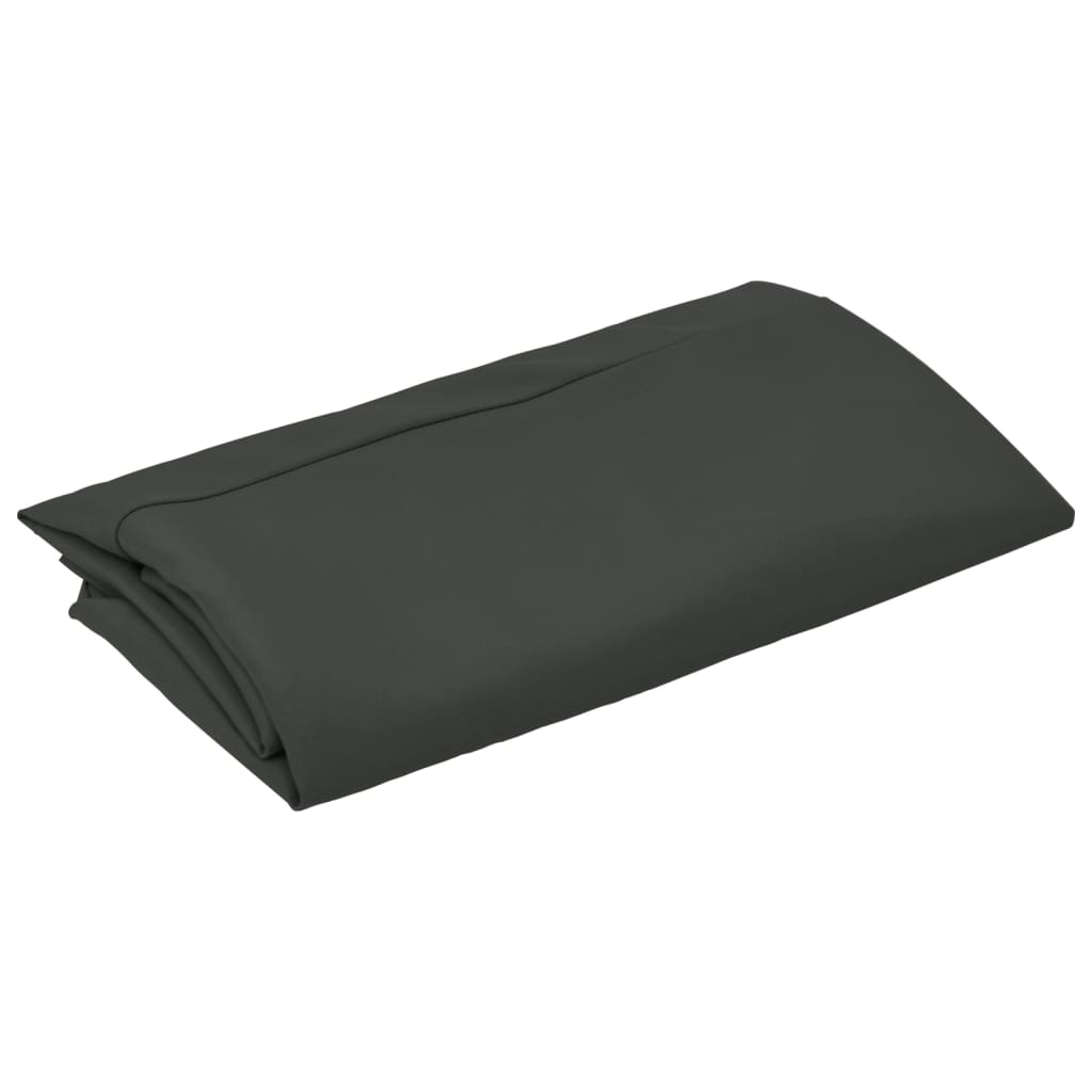 Tissu de remplacement Vidaxl pour parasol 300 cm anthracite -colored