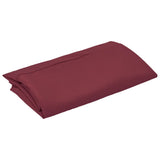 Tissu de remplacement Vidaxl pour parasol 300 cm rouge bordeaux