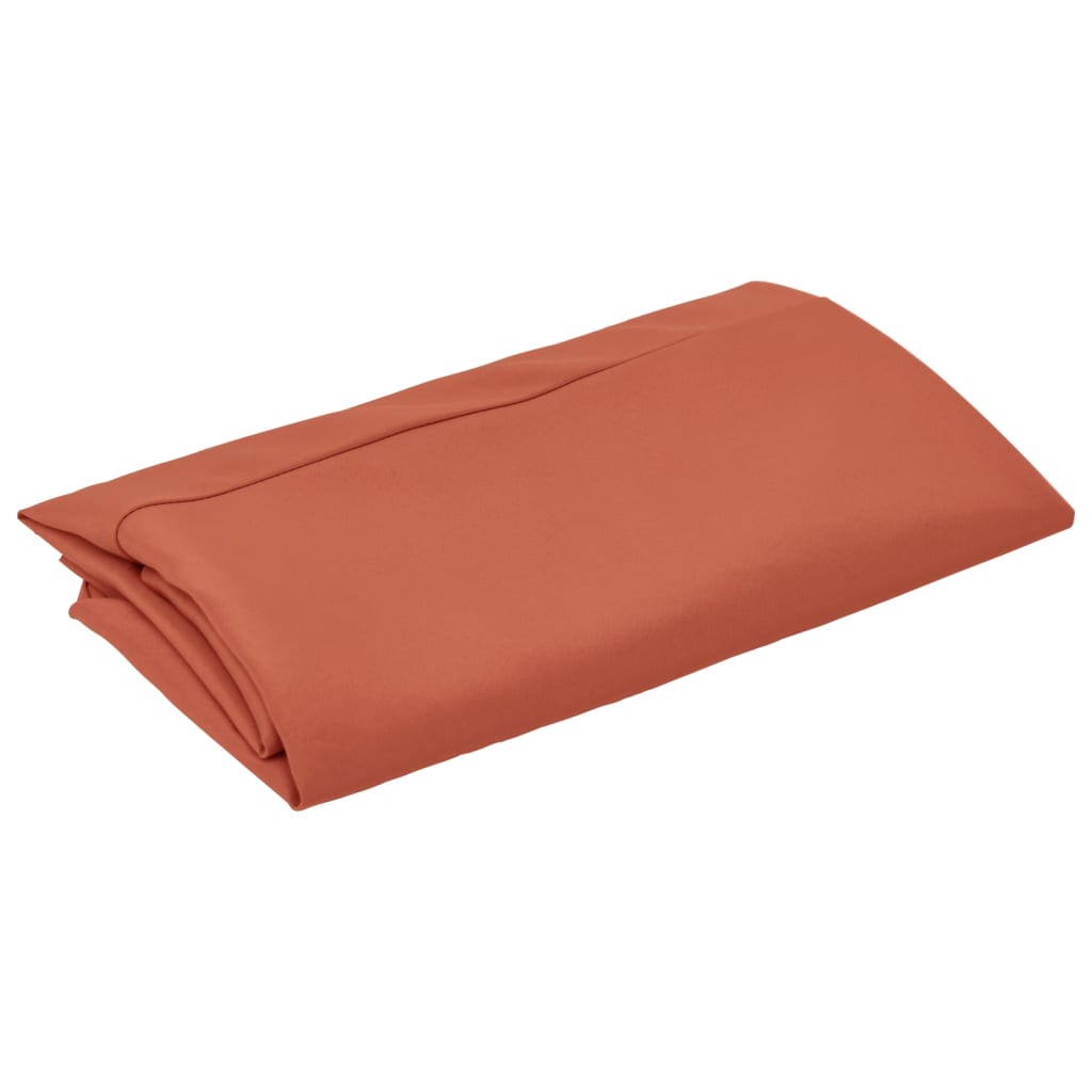Tissu de remplacement Vidaxl pour parasol 300 cm en terre cuite -colored