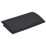 Tissu de remplacement Vidaxl pour parasol flottant 300 cm noir