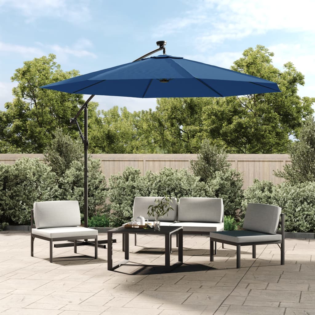 VidaXL replacement cloth for floating parasol 300 cm azure blue